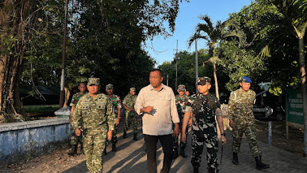 Bupati Situbondo Dampingi Danrem 083/Baladhika Jaya Tinjau Lokasi Pembentukan Yon TP dan Brigif TP