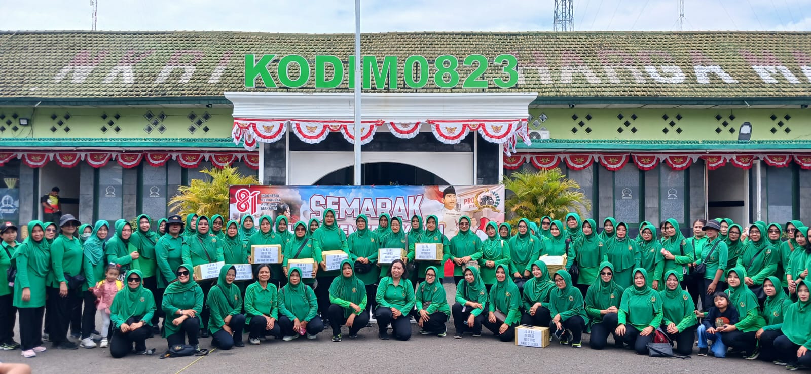 Semarak HUT ke-81 RI, Kodim 0823/Situbondo Gelar Lomba Agustusan Penuh Keceriaan dan Kekompakan