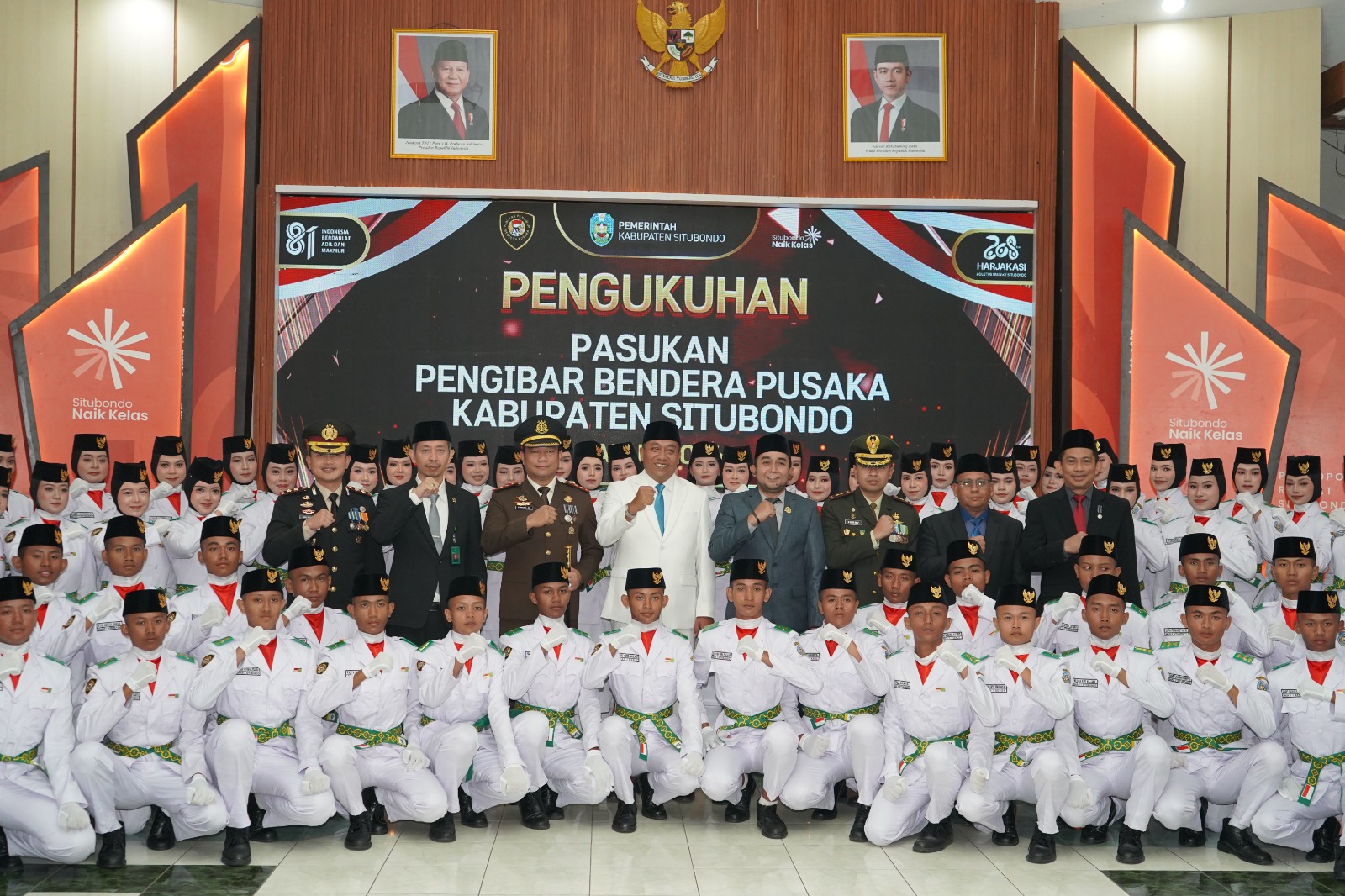 Dari Latihan Menuju Pengabdian, 75 Paskibraka Situbondo Siap Tuntaskan Amanah